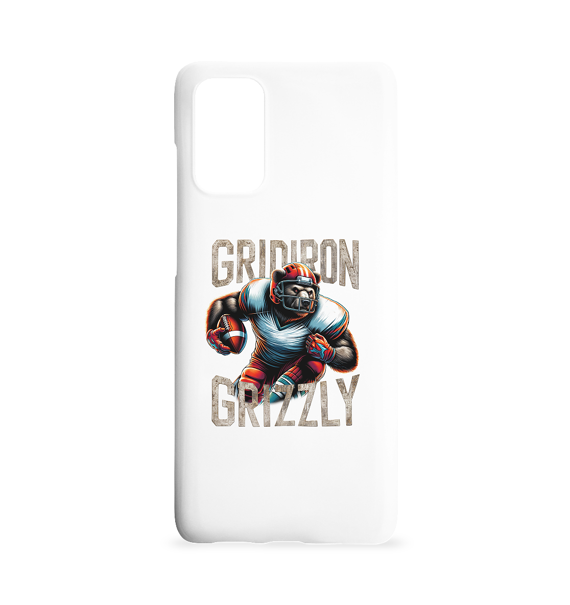 Gridiron Grizzly - Samsung S20+ Phone Case