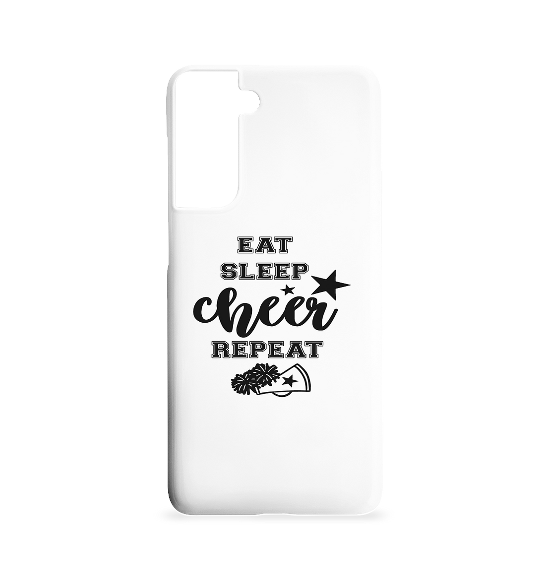 Eat Sleep Cheer Repeat - Samsung S21 Phone Case
