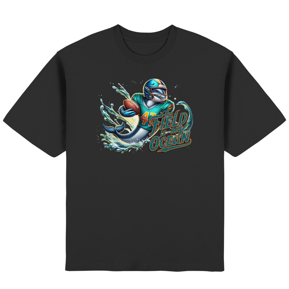 The Field is my Ocean - Streetwear Oversized T-Shirt