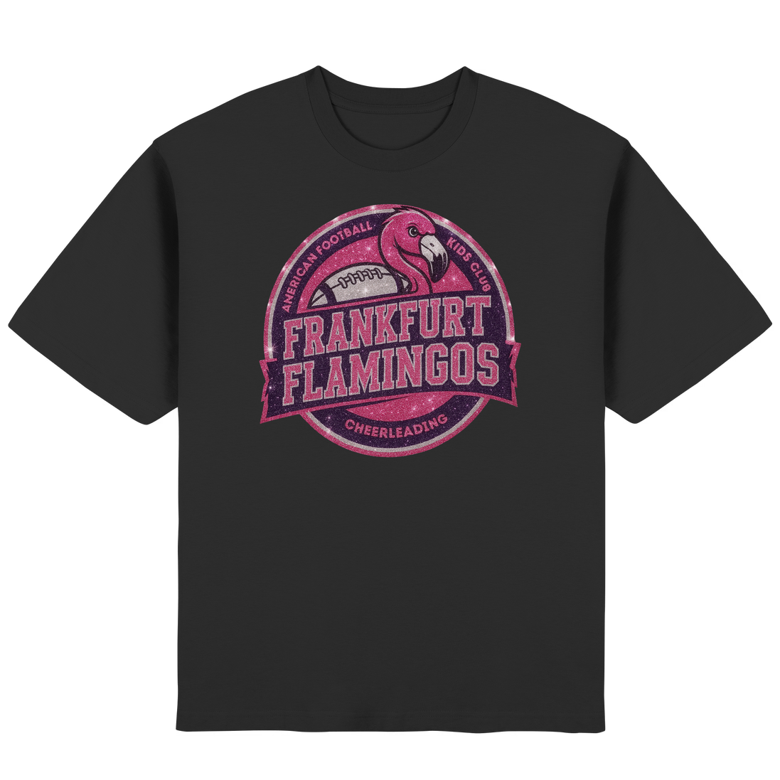 Frankfurt Flamingos - Streetwear Oversized T-Shirt