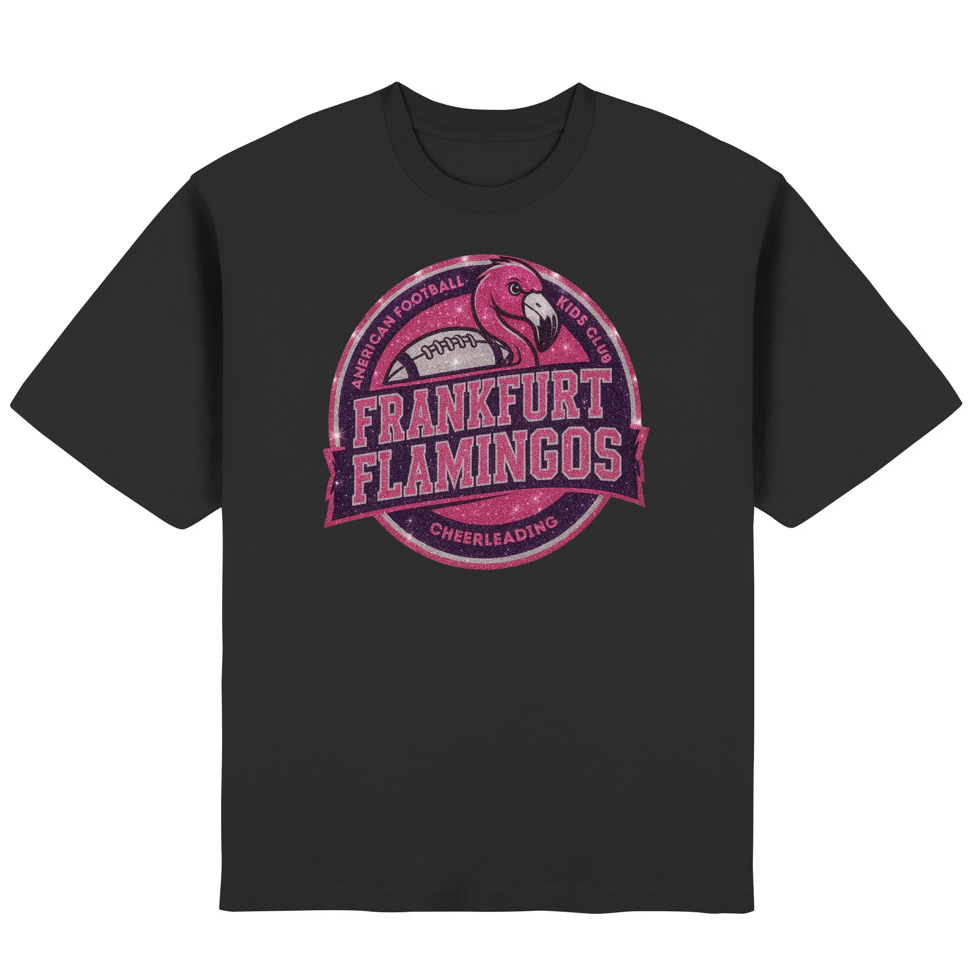Frankfurt Flamingos - Streetwear Oversized T-Shirt