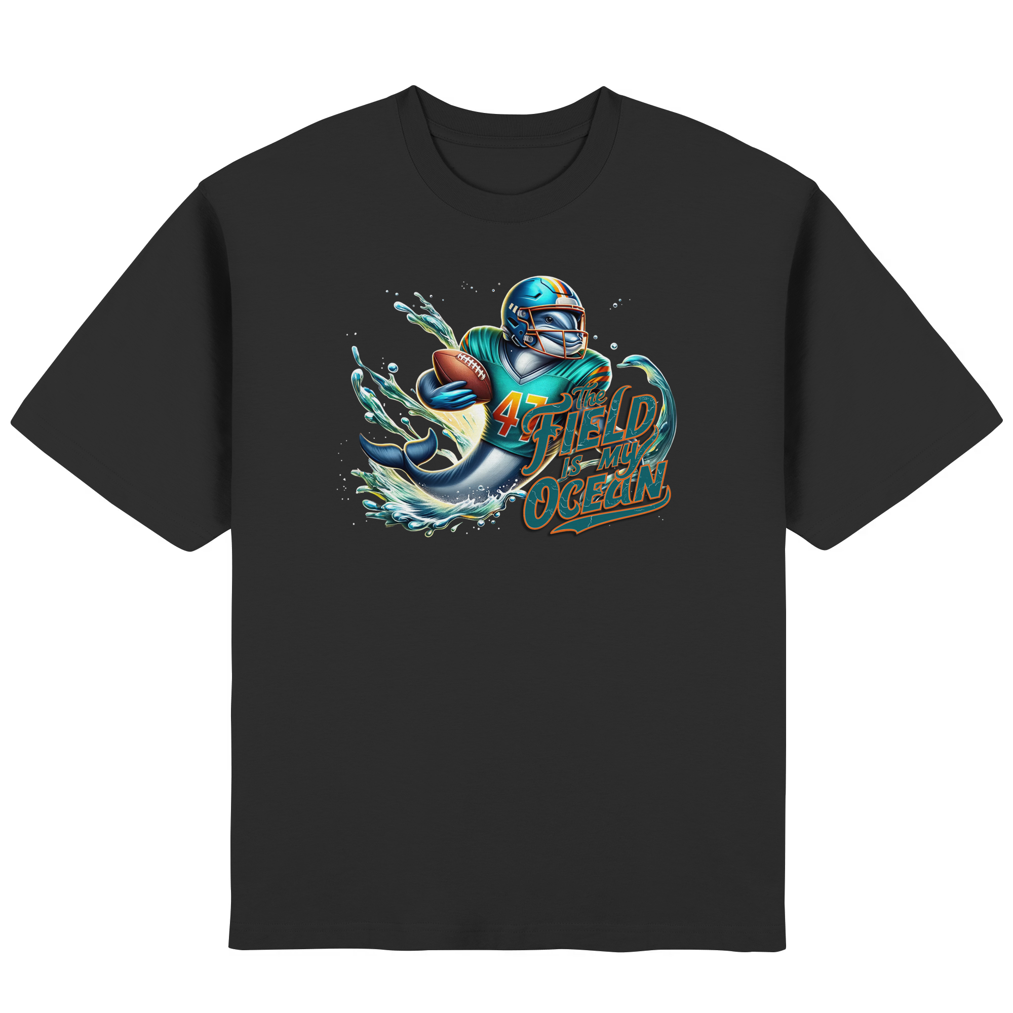 The Field is my Ocean - Streetwear Oversized T-Shirt