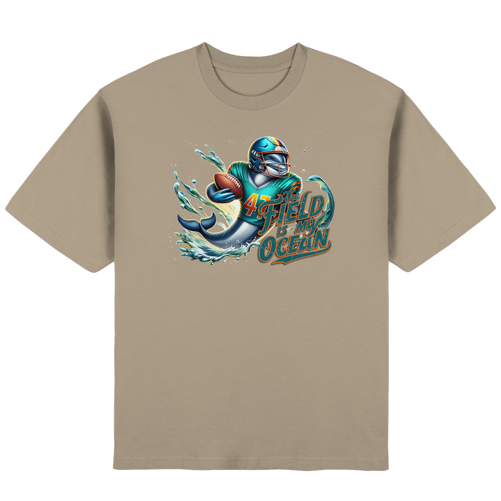 The Field is my Ocean - Streetwear Oversized T-Shirt