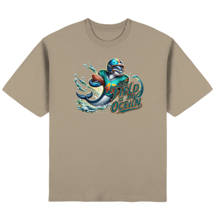 The Field is my Ocean - Streetwear Oversized T-Shirt