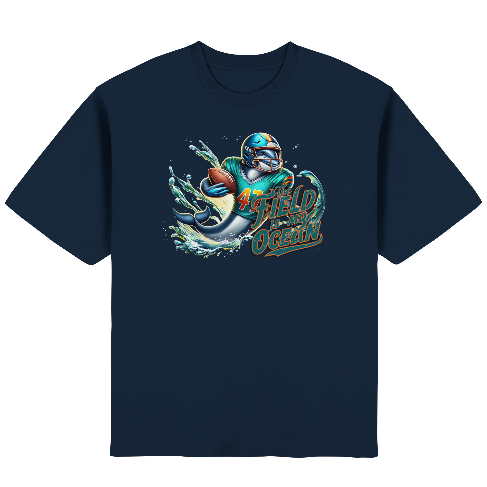 The Field is my Ocean - Streetwear Oversized T-Shirt