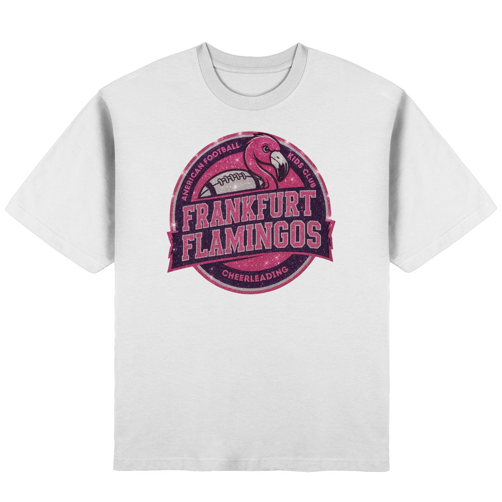 Frankfurt Flamingos - Streetwear Oversized T-Shirt
