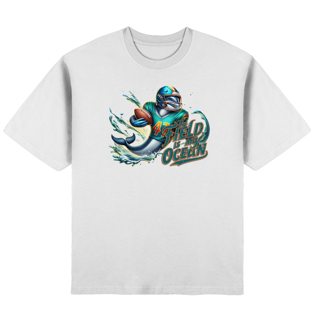 The Field is my Ocean - Streetwear Oversized T-Shirt