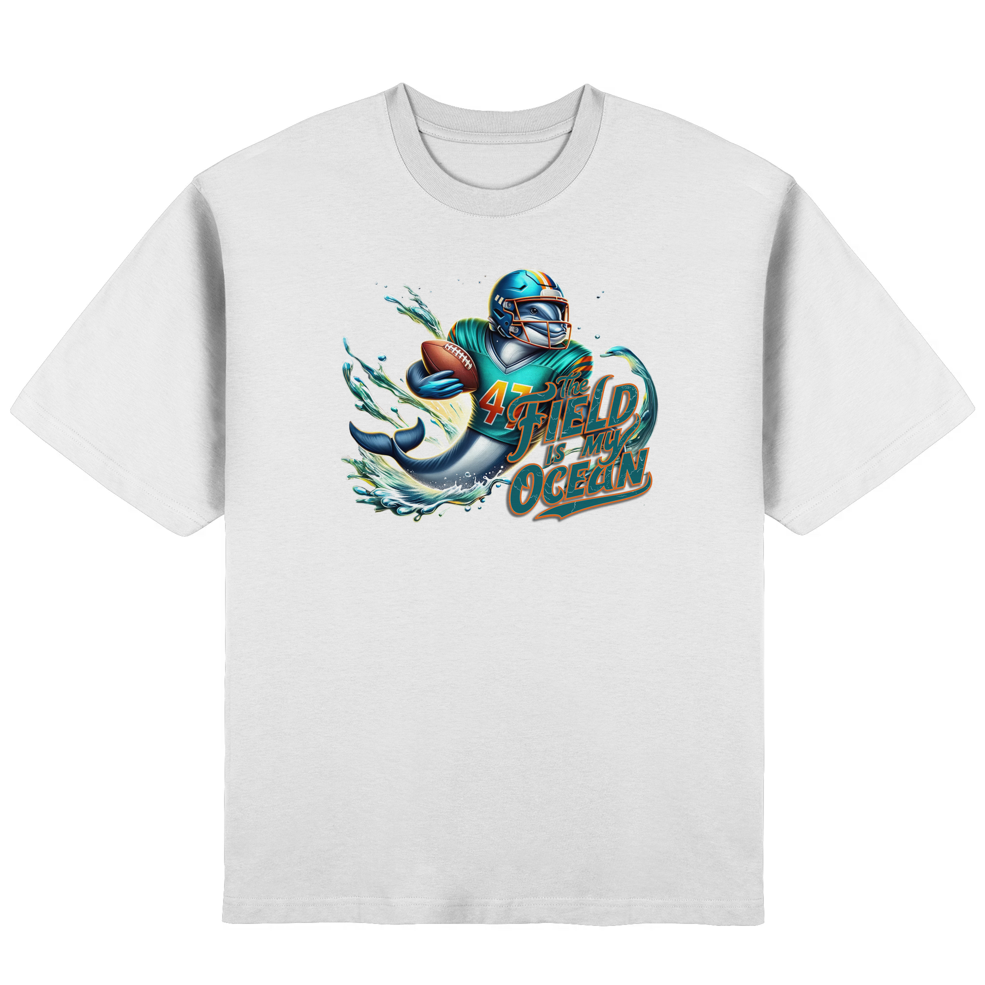 The Field is my Ocean - Streetwear Oversized T-Shirt
