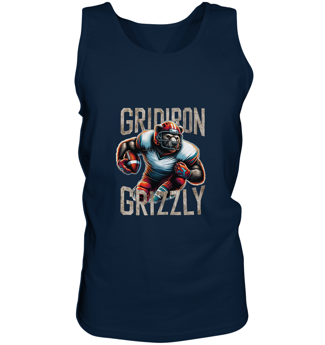 Gridiron Grizzly - Tank Top