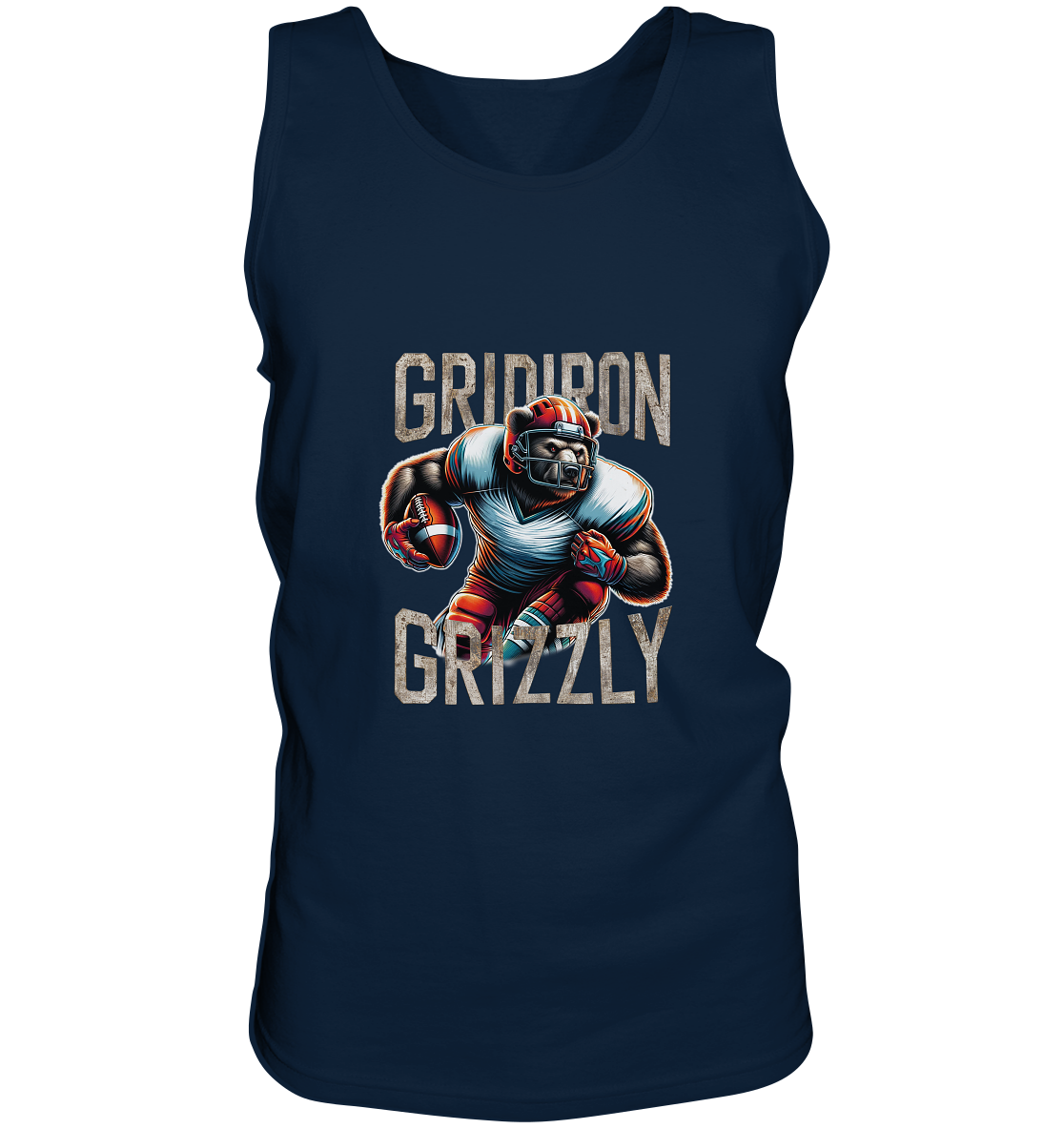 Gridiron Grizzly - Tank Top