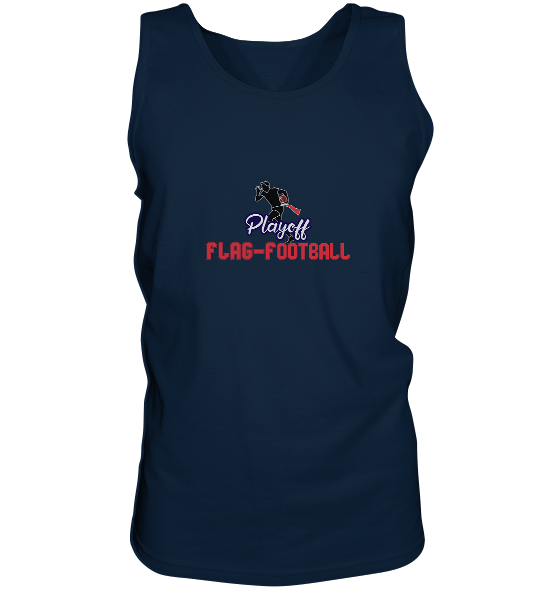 Playoff Flag Football  Men red - Tank-Top