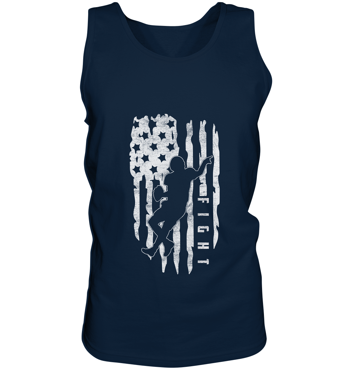 USA Flag Fight - Tank Top