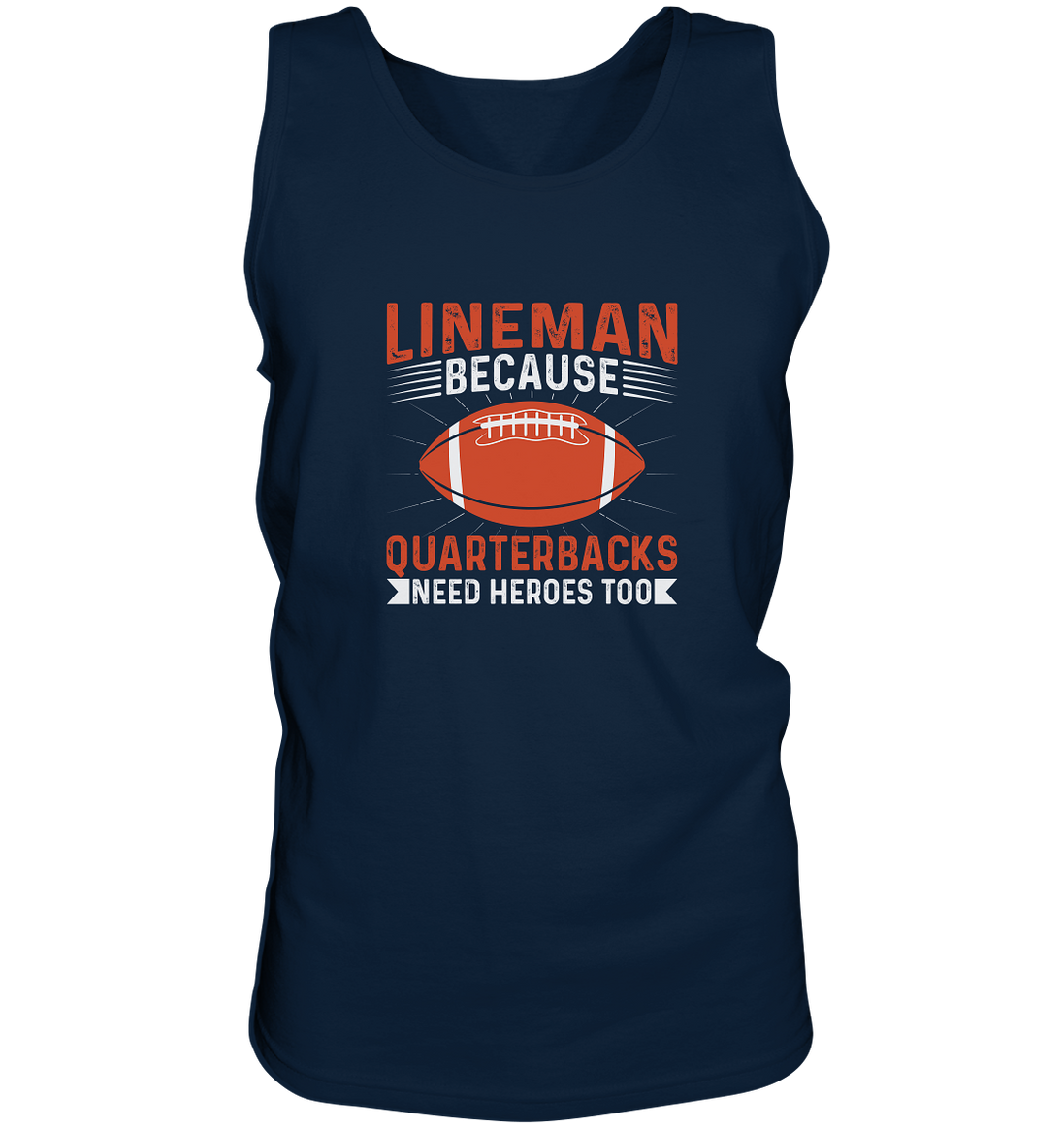 Lineman Quarterback Heroes - Tank-Top