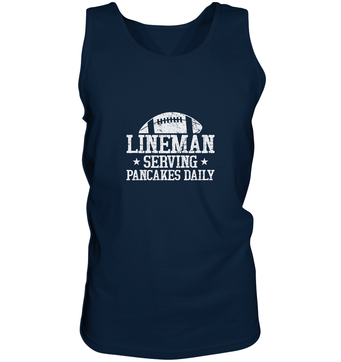 Lineman Serving Pancakes - Tank Top