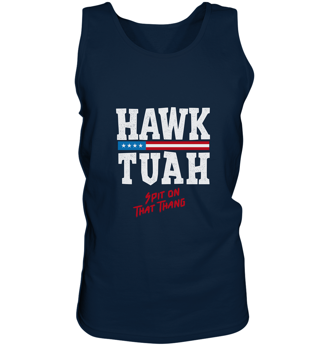Hawk Tuah White - Tank Top