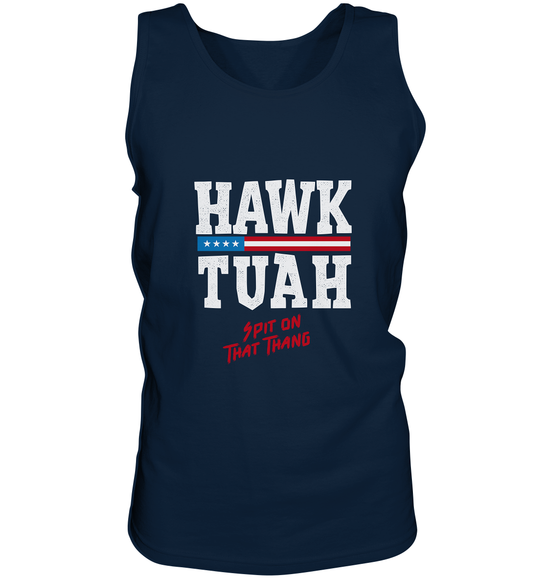 Hawk Tuah White - Tank Top
