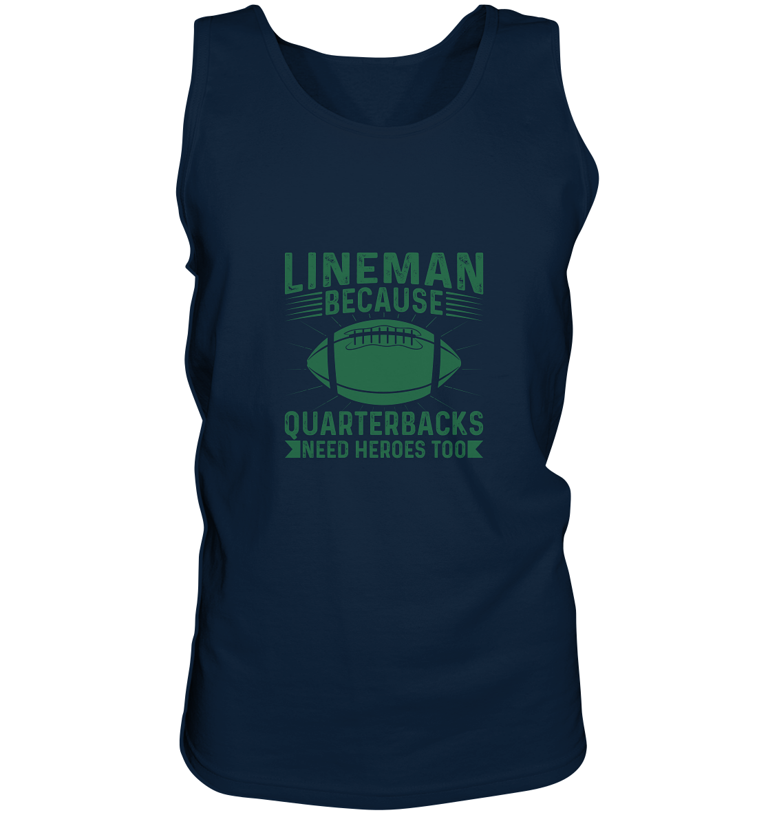 Lineman Heroes Green - Tank Top