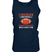 Lineman Quarterback Heroes - Tank-Top