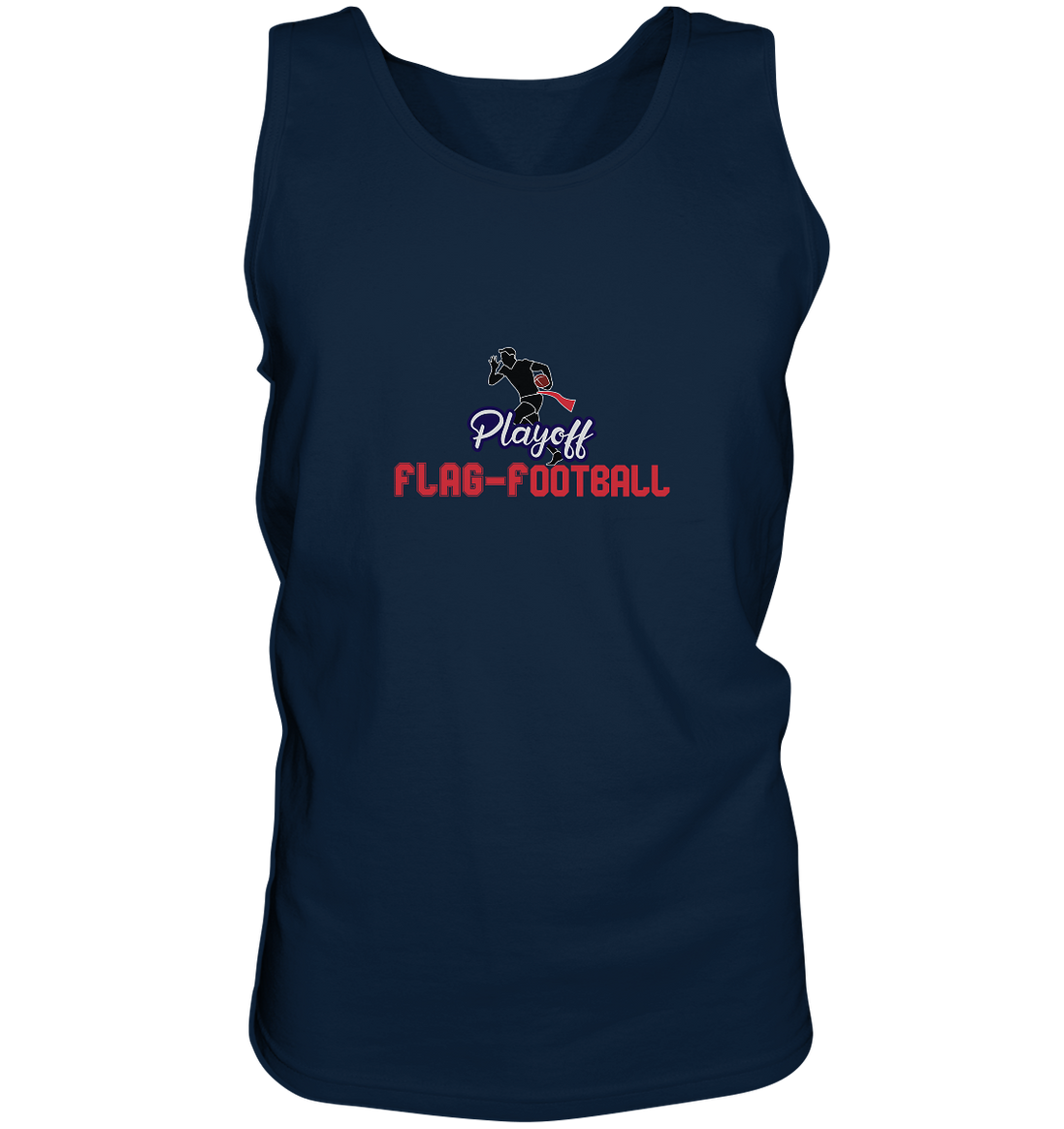 Playoff Flag Football  Men red - Tank-Top