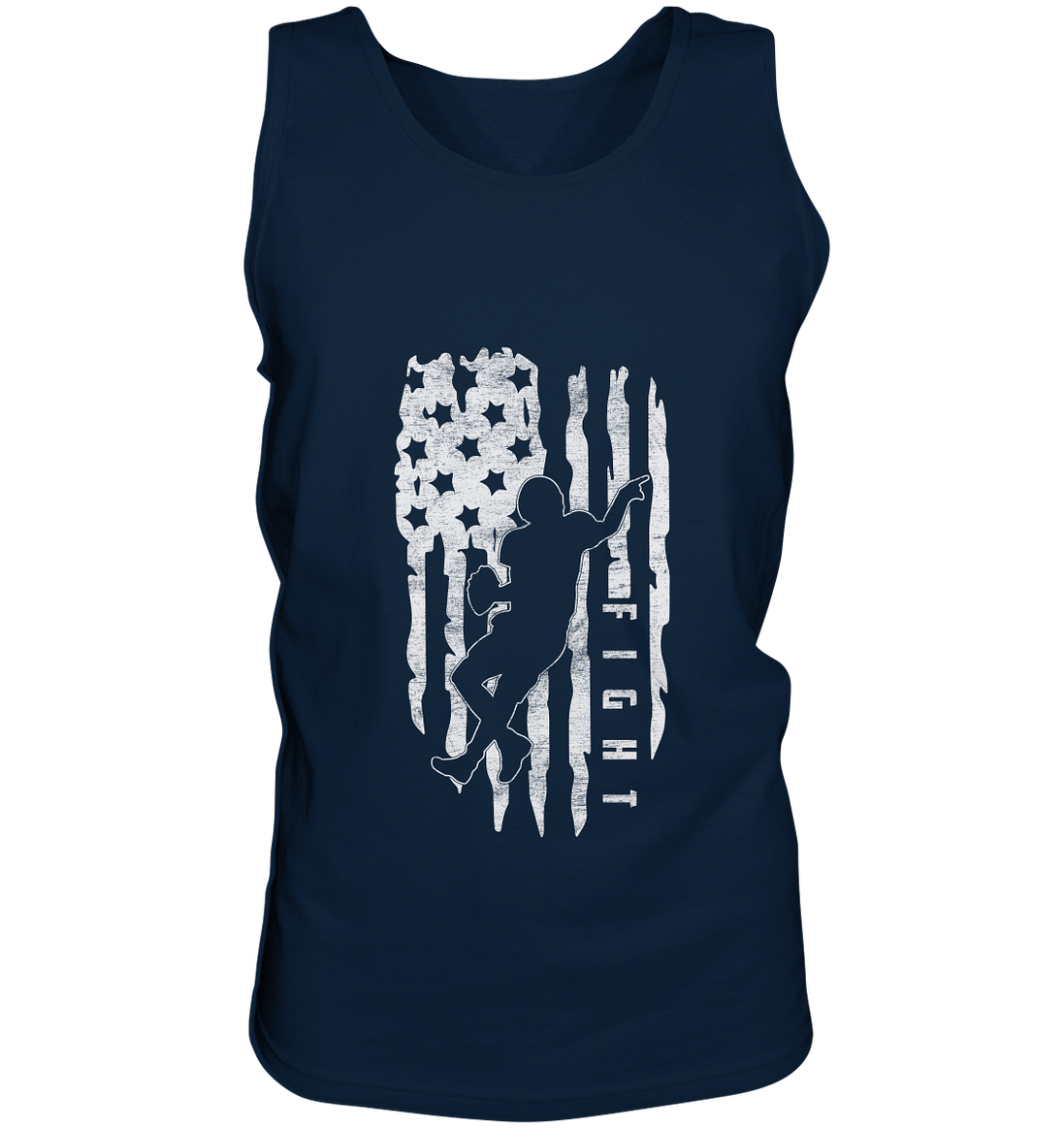 USA Flag Fight - Tank Top