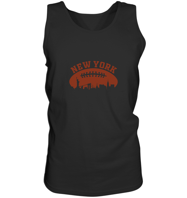 New York Football Silhouette - Tank Top