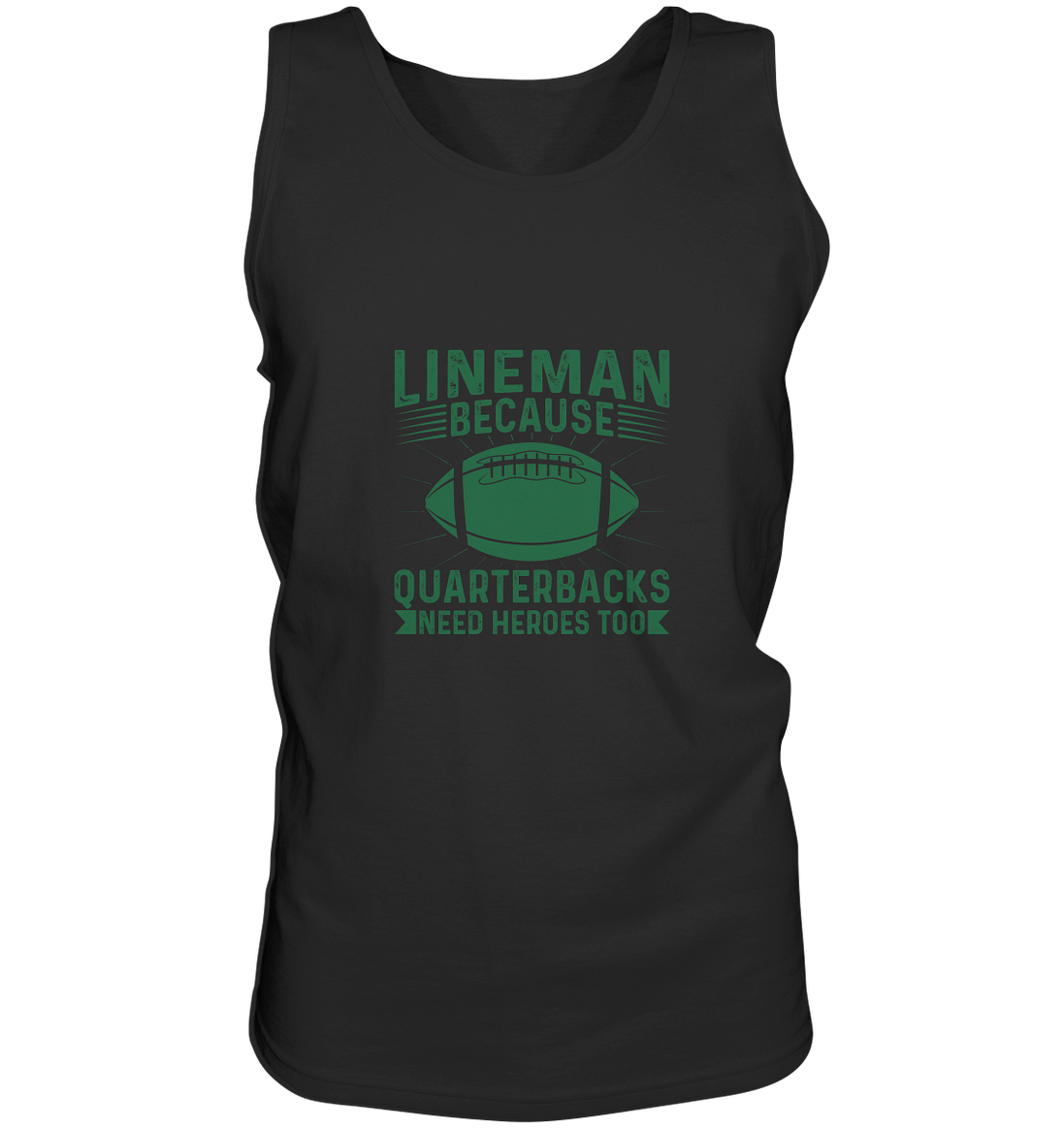 Lineman Heroes Green - Tank Top