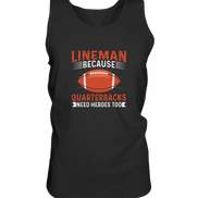 Lineman Quarterback Heroes - Tank-Top