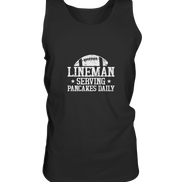 Lineman Serving Pancakes - Tank Top