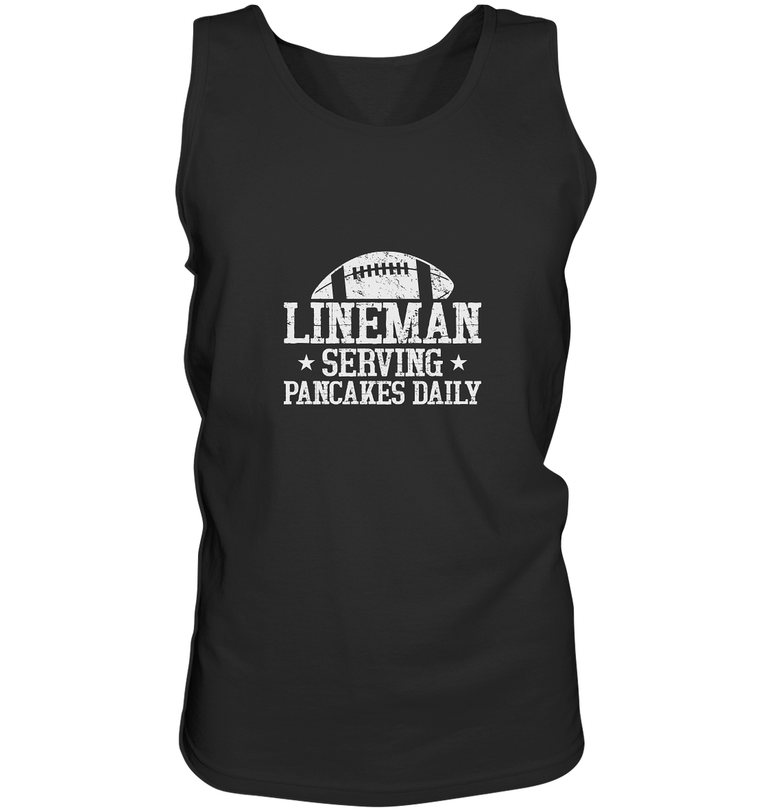 Lineman Serving Pancakes - Tank Top
