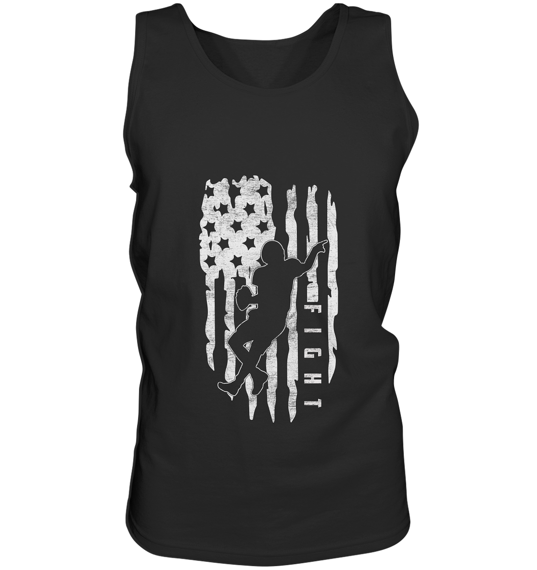 USA Flag Fight - Tank Top