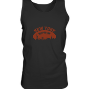 New York Football Silhouette - Tank Top