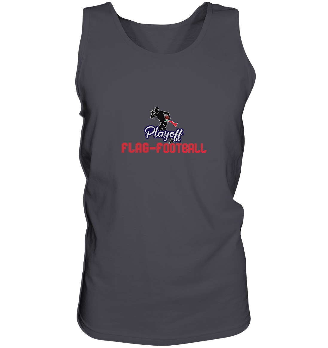 Playoff Flag Football  Men red - Tank-Top