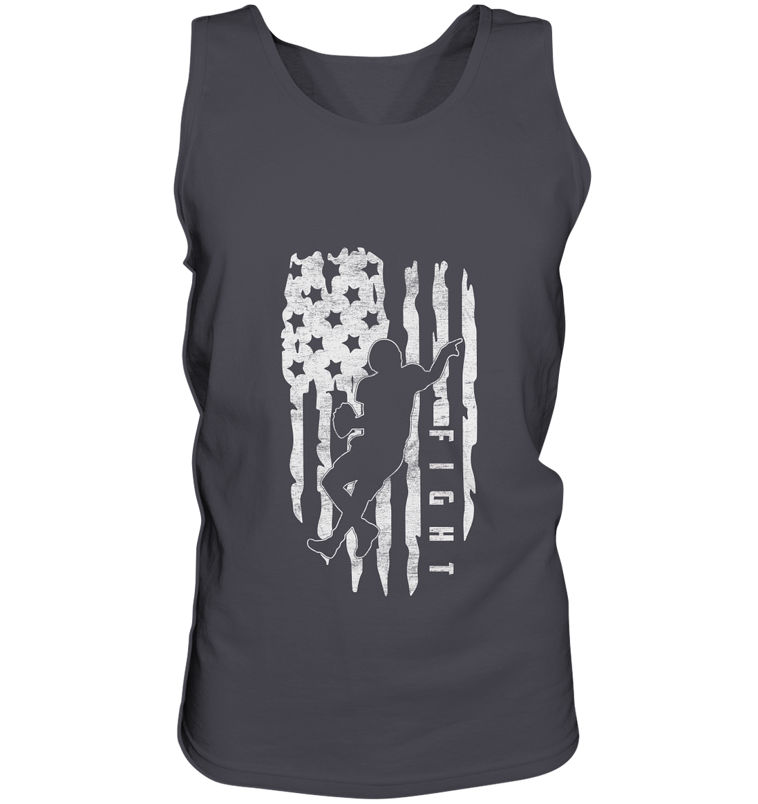 USA Flag Fight - Tank Top
