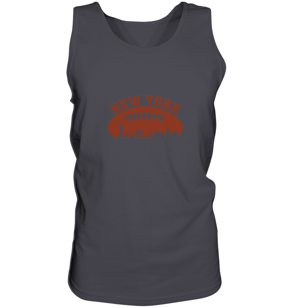 New York Football Silhouette - Tank Top