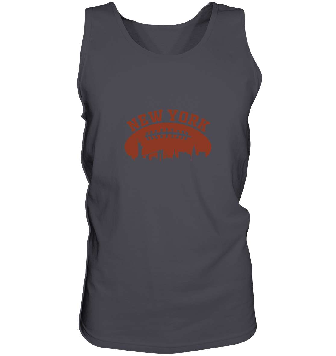 New York Football Silhouette - Tank Top