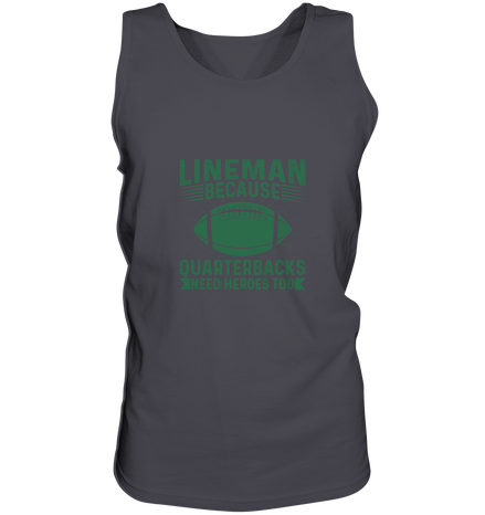 Lineman Heroes Green - Tank-Top