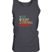 Eat Sleep Football Repeat - Tank-Top