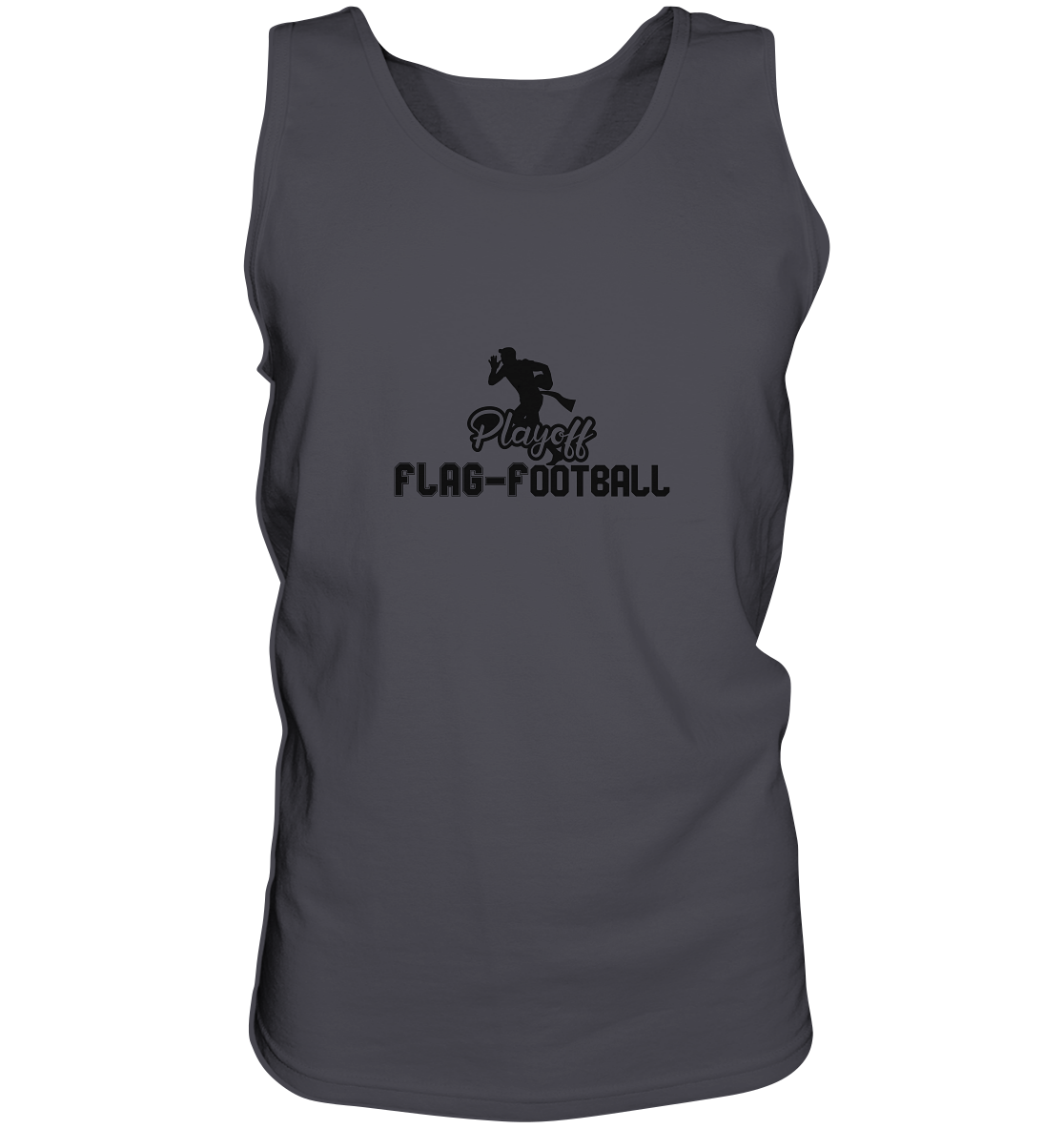 Playoff Flag Football Men Black - Tank Top