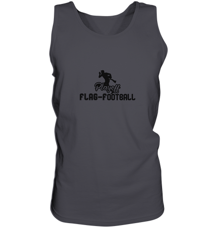 Playoff Flag Football  Men black - Tank-Top
