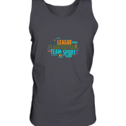 Flag Football Word Bubble - Tank-Top