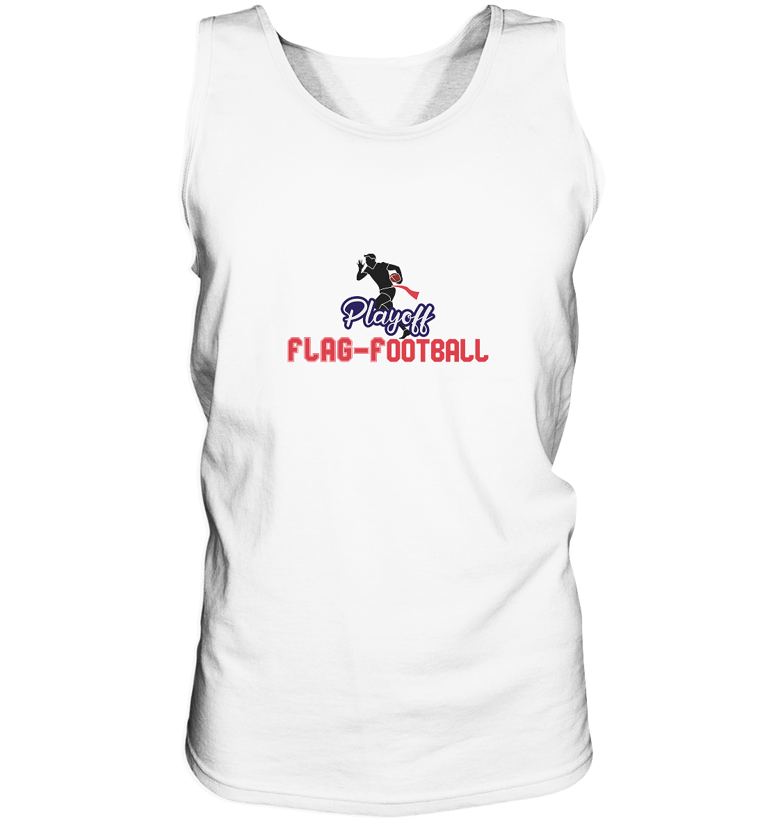 Playoff Flag Football  Men red - Tank-Top