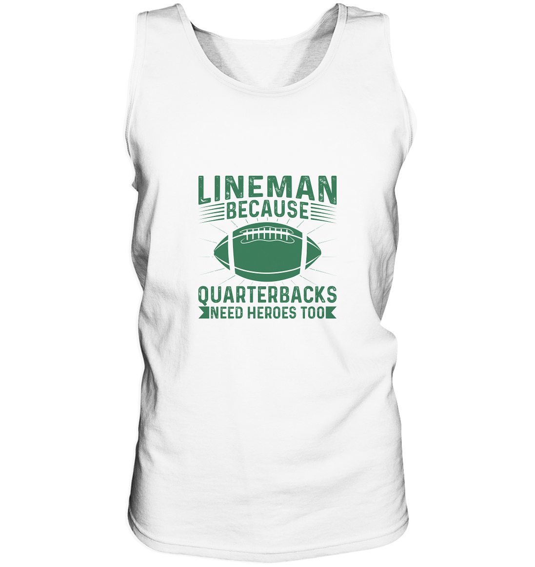 Lineman Heroes Green - Tank Top