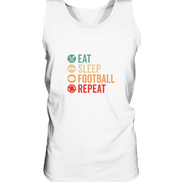Eat Sleep Football Repeat - Tank-Top