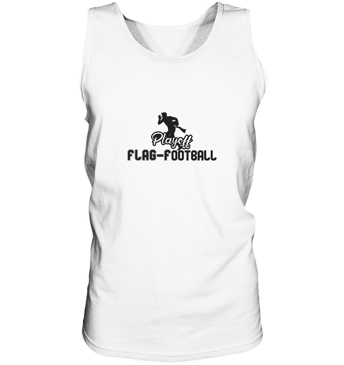 Playoff Flag Football Men Black - Tank Top