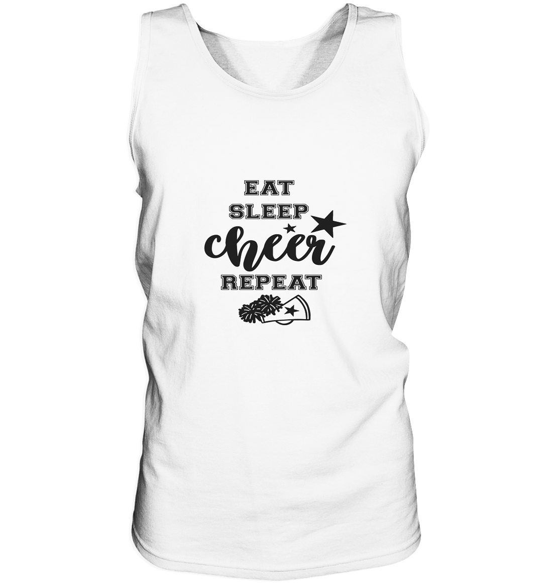 Eat Sleep Cheer Repeat - Tank-Top