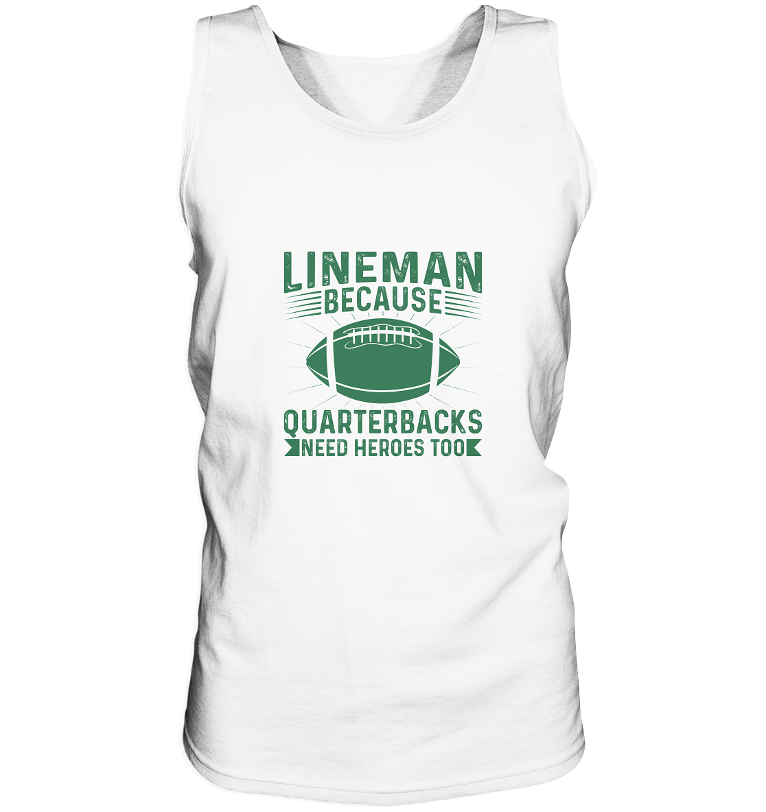 Lineman Heroes Green - Tank Top