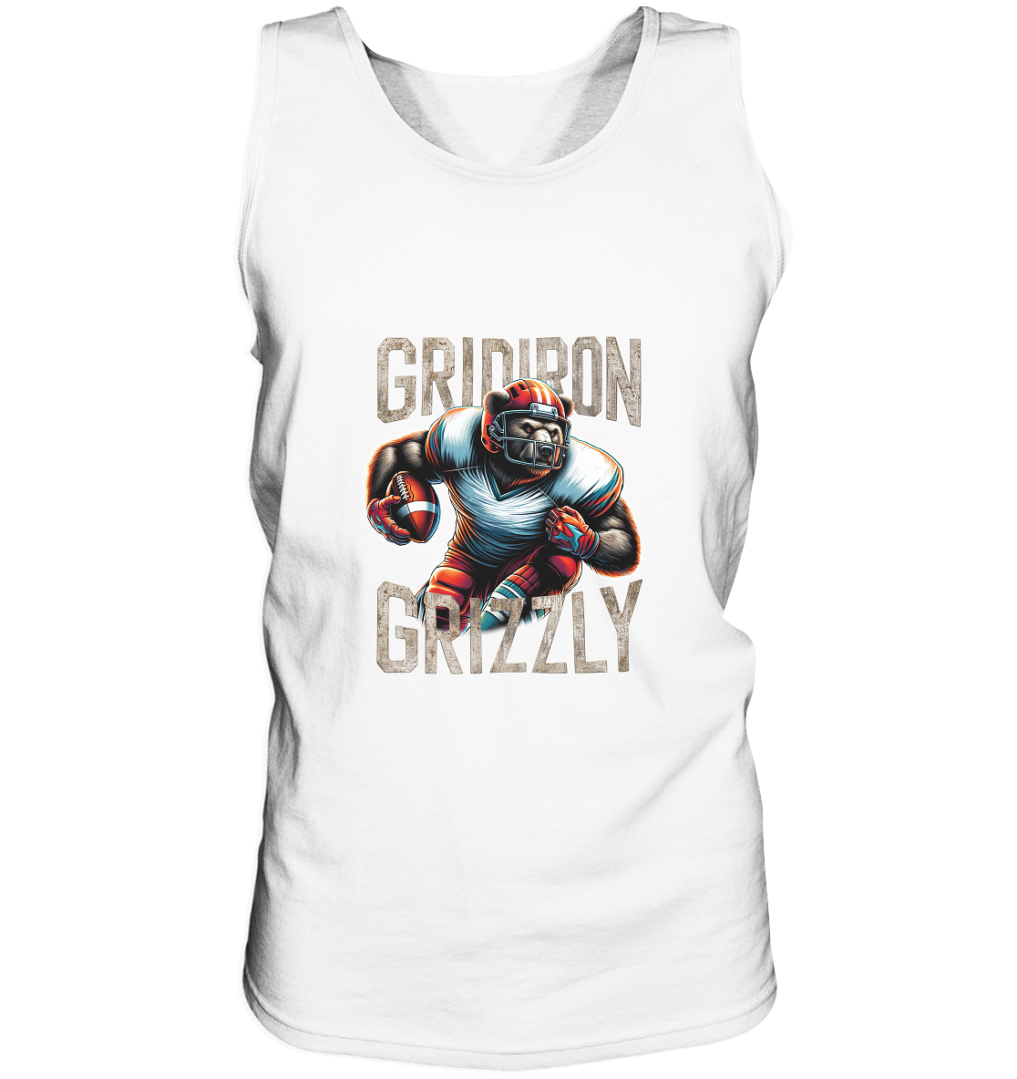 Gridiron Grizzly - Tank Top