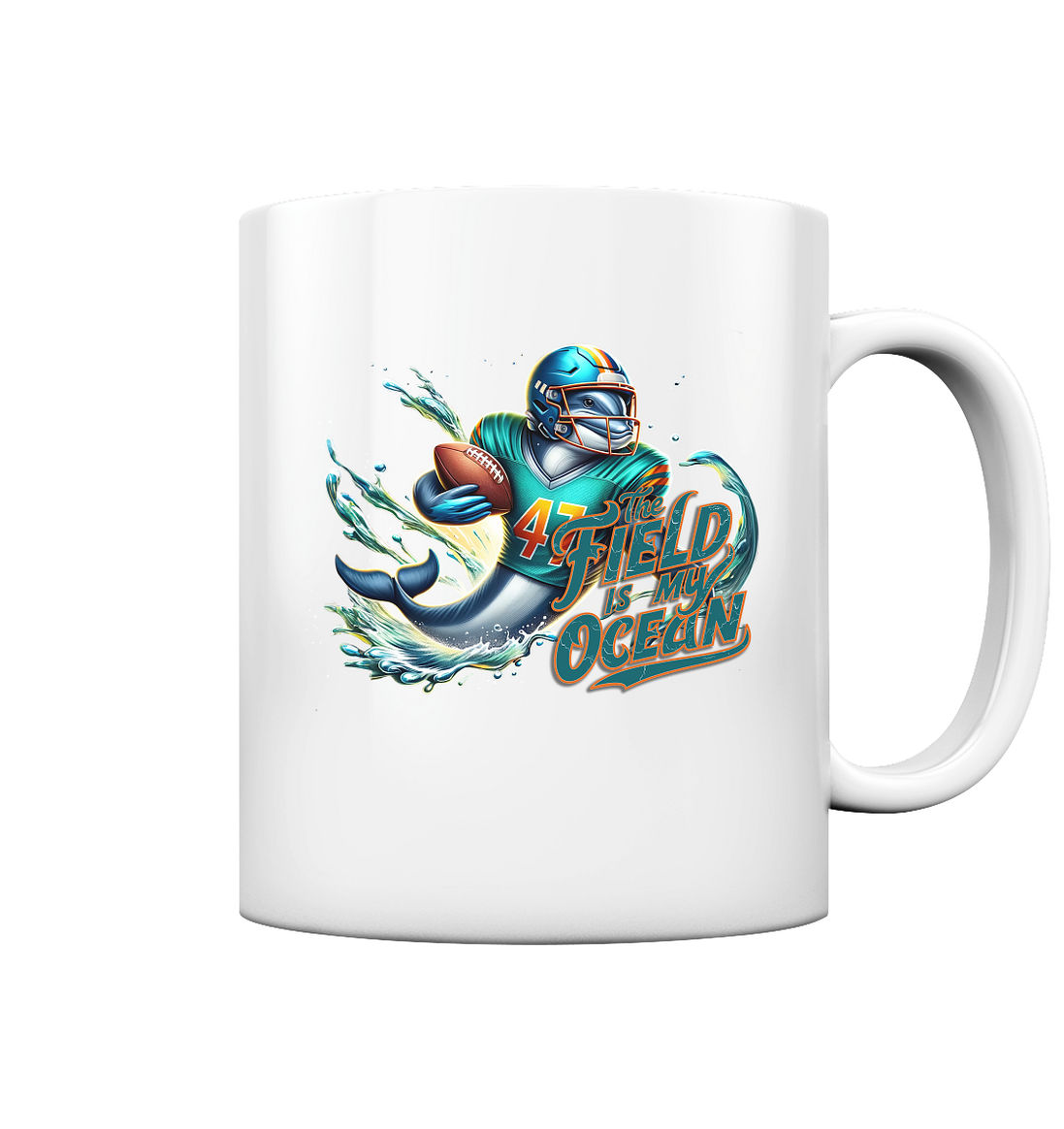 The Field is my Ocean - Tasse glossy