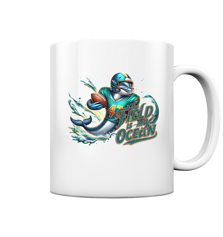 The Field is my Ocean - Tasse glossy