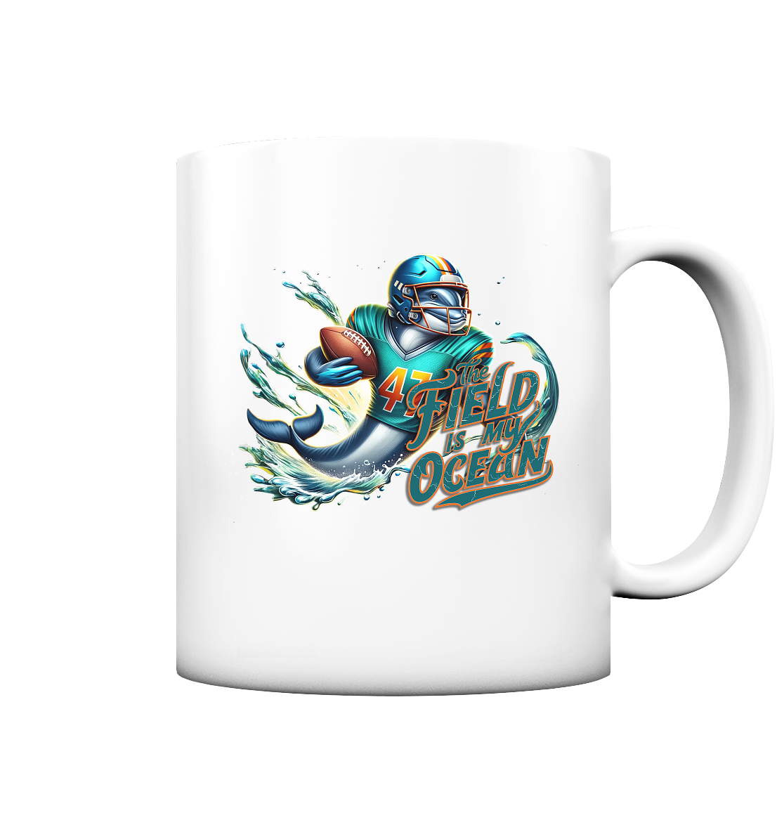 The Field is my Ocean - Tasse matt